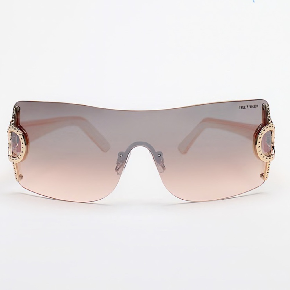 Y2K True religion black sunglasses - Picture 4 of 4